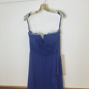 Notch sweetheart dress